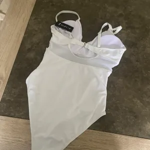 Women One Piece Tummy Control Swimsuits Push Up Bathing Suits Cutout Mesh Front Cross Swimwear thumbnail 9