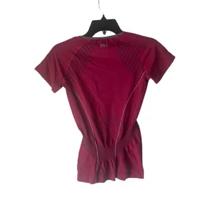 Helly Hansen Women's Size Medium Red‎ Cycling Fitted Athletic Shirt thumbnail 5