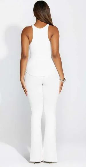 Naked Wardrobe Flared Legging Pants thumbnail 3