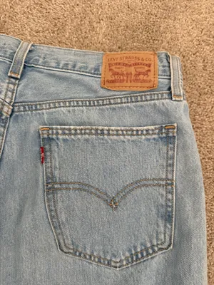 Levi’s Low Pro Straight Ripped Light Wash Jeans thumbnail 4