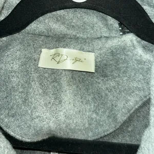 RD Style Gray Peacoat double breasted SIZE Medium thumbnail 3