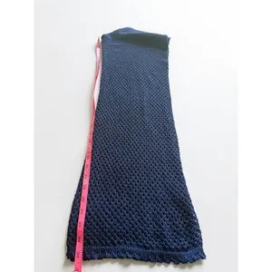 Shade & Shore Womens Navy Blue Crochet Knit Swim Cover Up Pants Size‎ Small 4-6 thumbnail 3