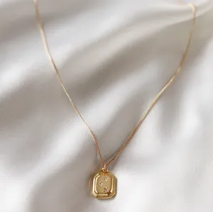 Handmade Gold Necklace/Earring Bundle thumbnail 1
