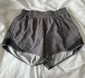 Lululemon Hotty Hot Low-Rise 4" Shorts Gray thumbnail 1