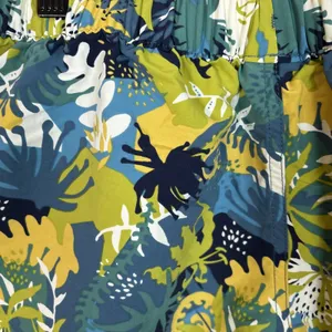 Patagonia Shorts‎ Womens Sz XS Tropical Leaf All Over Athletic Nylon 2" Inseam thumbnail 6