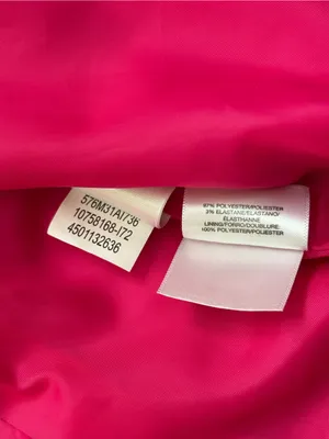 Evan Picone Black Label Hot Pink Women’s Open-Front Blazer Size 16 thumbnail 13