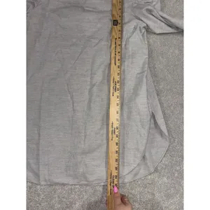 club monaco sophiya top chemise heather‎ gray size 6 thumbnail 10