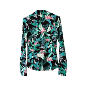 Tommy Bahama Golf Performance Floral Quarter Zip Shirt Stretch Women Size Small thumbnail 2