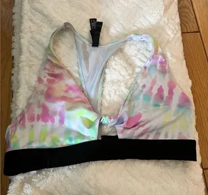 VSX - Pink - Tie-Dye Ultimate Lightly Lined Sports Bra thumbnail 1