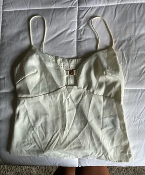 Missguided white top thumbnail 1