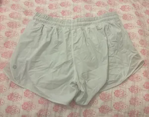 White Lululemon shorts thumbnail 1