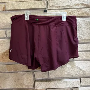 Zyia Active Plum Mesh Energy Shorts Running XL thumbnail 3