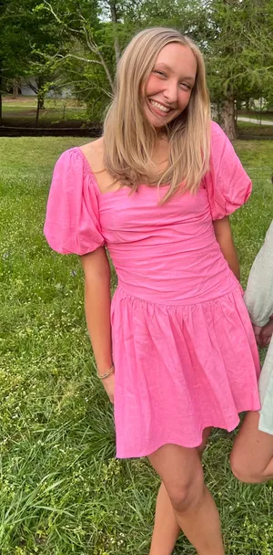 Hello Molly Dress Mini Pink thumbnail 1