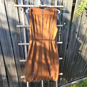 La Bellum by Hillary Scott FAUX SUEDE Vest S thumbnail 9