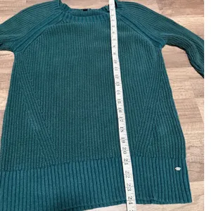 American‎ Eagle Green Shaker Knit Crew Neck Raglan Sweater Size Small thumbnail 8