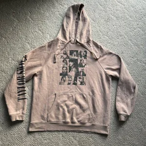 Taylor Swift Eras Tour beige Hoodie Women size XL concert merchandise thumbnail 2