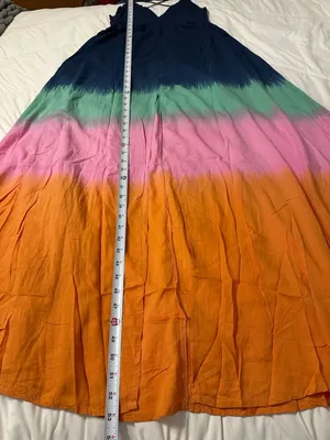 Tiare Hawaii Day Dream Women’s Multicolor Ombre Maxi Dress - NWT - Size S/M thumbnail 13