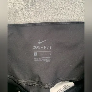 Nike dri-fit black leggings large thumbnail 4