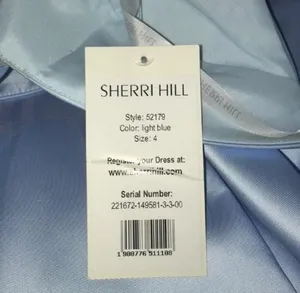 Sherri Hill Baby Blue Prom Dress Bridesmaid Gown thumbnail 8