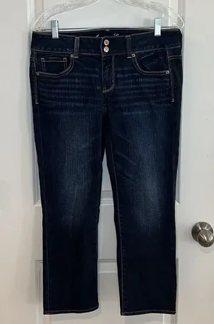 American Eagle Women’s Jeans Sz 8 Artist‎ thumbnail 1
