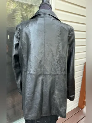 Elegant genuine Leather Button-Front Women's Jacket🍃🍂🍁 thumbnail 6