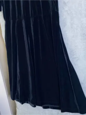 90s grunge Velvet Witchy Whinsigoth Halloween Fall‎ dress size Large thumbnail 9
