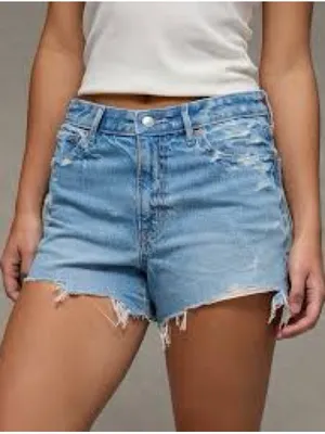 AE Relaxed Short Size 4 Denim thumbnail 1