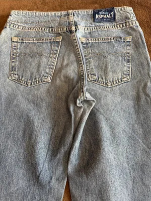 Blue Asphalt Vintage Light Wash Flare Jeans - Wide Leg thumbnail 9