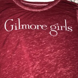 Gilmore Girls small burnout burgundy T-shirt thumbnail 3