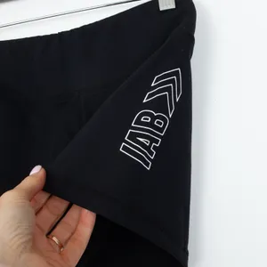 IAB MFG Womens Black Performance Workout Shorts Size Medium Athletic Activewear thumbnail 3