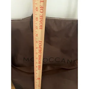 Moroccanoil Large Brown Nylon Weekender Tote Bag Travel Gym Carryall thumbnail 8