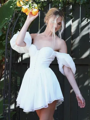 Here Comes the Sun Adeirlina  White  Mini Dress thumbnail 2