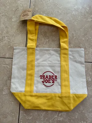 Trader Joe’s yellow mini tote thumbnail 2