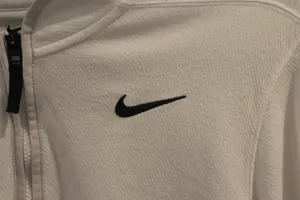 White Nike Quarter-Zip thumbnail 3