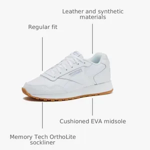 Reebok Women’s White‎ Memorytech Ortholite* Glide Sneakers Sz 8.5 thumbnail 2