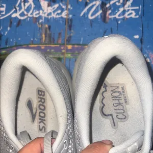 Brooks Ghost 14 Running Shoes Grey Neutral Cushion Comfort Size Women's 9 thumbnail 4