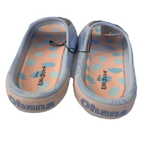 Disney Lilo Stitch Ohana Blue Slide Sandals Shoes Vacation Beach NEW Size 8 thumbnail 5