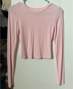 Garage Long Sleeve Ribbed Top thumbnail 1