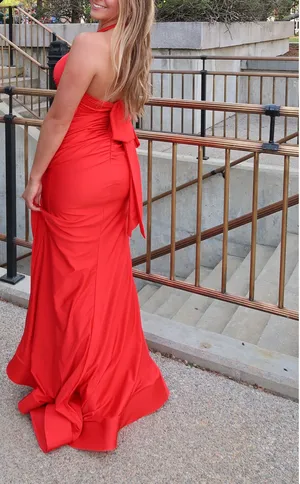 Prom dress Red Size 6 thumbnail 4