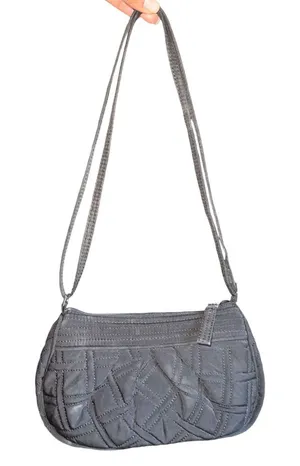Vera Bradley Black and White Quilted Bag thumbnail 1