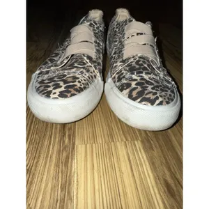 Blowfish Women's Size 6 Shoes Brown White‎ Leopard Comfort Low Fashion Sneakers thumbnail 6
