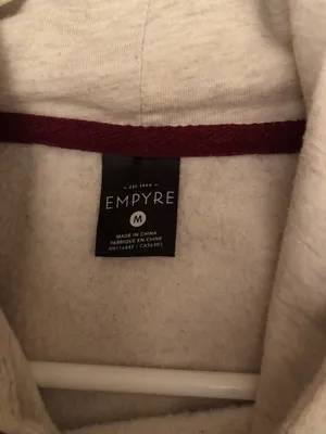 Empyre Beige Pullover Hoodie thumbnail 3