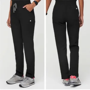 Figs Black Yola Cargo Pocket Scrub Pants Small thumbnail 2