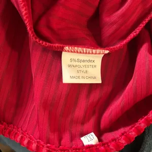 Velvet Burn Out Red Dress Boho Cottage Core Casual SZ 4X V Neck Short Sleeve thumbnail 8