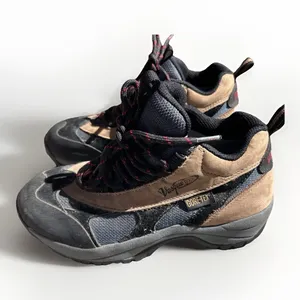 Vasque Womens 7.5 Gore-Tex VST Hiking Shoes Brown Black Suede‎ Waterproof Trail thumbnail 3