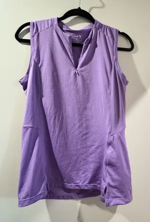 Baleaf Lavender Sleeveless Golf Top thumbnail 1