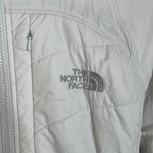 The North Face PrimaLoft Quilted Insulated Full Zip Jacket Cream Women’s Small thumbnail 5