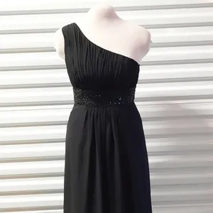CooBee Formal Evening Gown Womens 4 Black Y2K Maxi Dress Sequin Wedding Party thumbnail 6