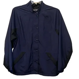Women's DryJoys by FootJoy Vented Navy Rain Jacket Size Medium Golf‎ Windbreaker thumbnail 1