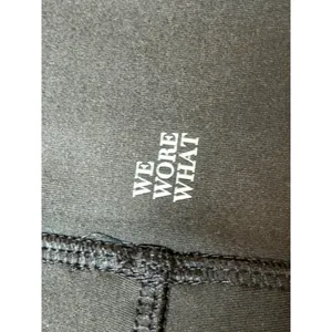 WEWOREWHAT Black Lace Up Biker High Rise‎ Athletic Shorts Size S NWT thumbnail 6
